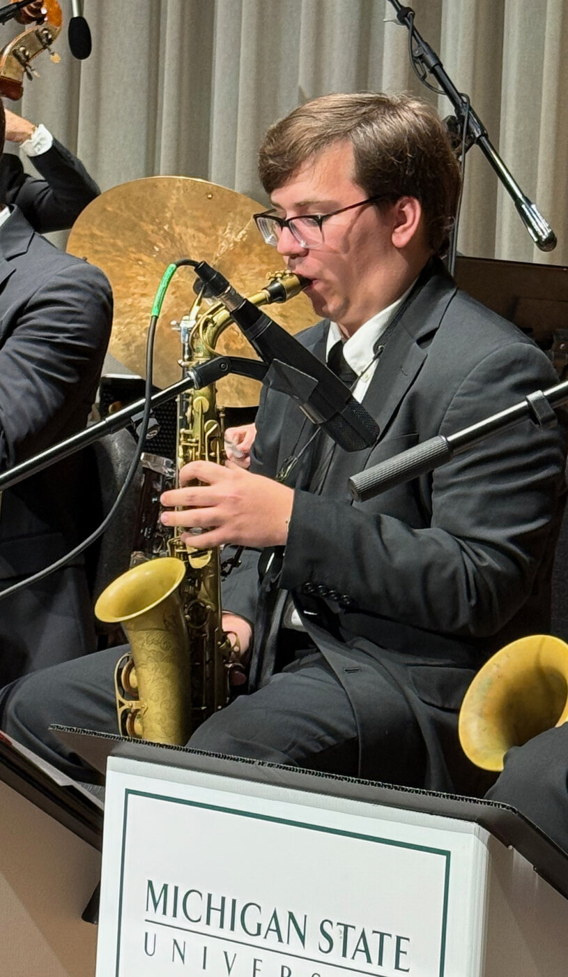 Andrew Wittmer performing at Michigan State University